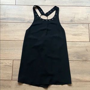Black Halter Tank